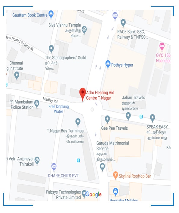 Hearing Aid Centre in T Nagar
